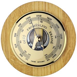 KUBRi 0203 – špičkový barometr osazený v dubovém dřevě