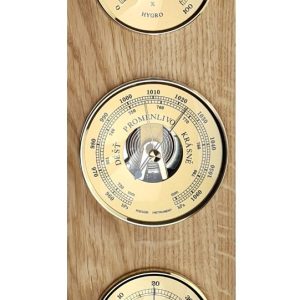 KUBRi 0222 – špičkový barometr s vynikající citlivostí v dubovém rámu