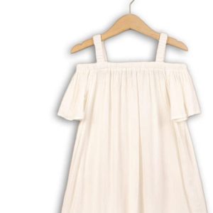 Tunika dívčí, Minoti, GLASTO 1, bílá – 98/104 | 3/4let