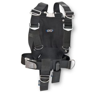 Dtd  Backplate Nerez 6 Mm Komplet Quick-fix černá