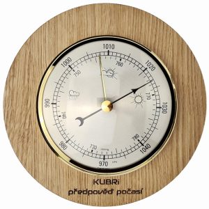 KUBRi 0231 – špičkový barometr osazený v dubovém dřevě
