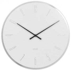 Designové nástěnné hodiny Karlsson KA5800WH 40cm