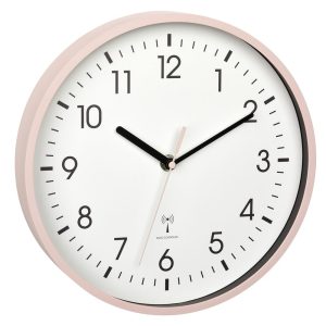 TFA 60.3550.16 – Nástěnné hodiny řízené DCF signálem – růžové