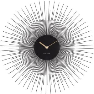 Designové nástěnné hodiny Karlsson KA5817BK 45cm
