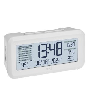 TFA 60.2562.02.CZ – Rádiem řízený digitální budík BOXX2 s automatickým podsvícením a češtinou na displeji