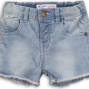 Kraťasy dívčí džínové, Minoti, MEXICO 6, modrá – 92/98 | 2/3let