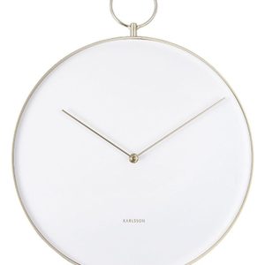 Designové nástěnné hodiny KA5765WH Karlsson 34cm