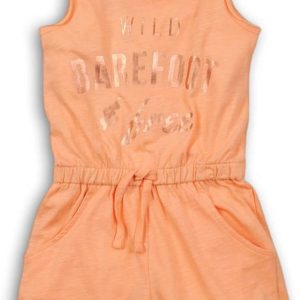 Overal dívčí letní, Minoti, PALM 3, oranžová – 92/98 | 2/3let