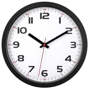 Nástěnné hodiny TFA 60.3050.01 – černé