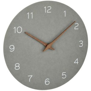 Nástěnné hodiny TFA 60.3054.10 – betonová šedá