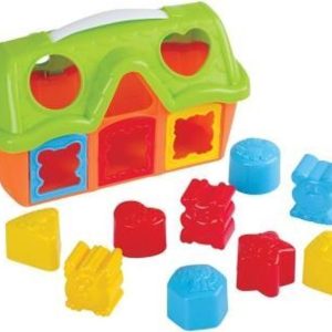 Domek vkládačka set 10 ks, Playgo, 100394