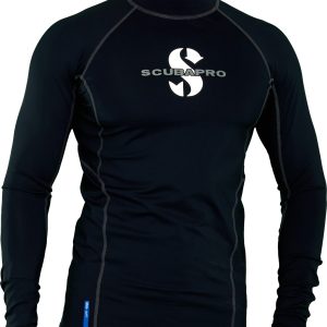 Lycrové Triko Scubapro T-flex černé Upf80 Dlouhý Rukáv Pánské L