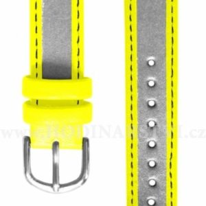 Reflexní žlutý řemínek k hodinkám CLOCKODILE CSX0011