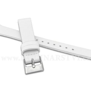 Bílý řemínek MINET z luxusní kůže Top Grain MSSUW12