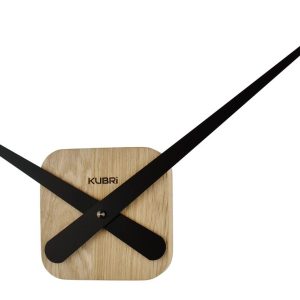 Minimalistické dubové hodiny české výroby KUBRi 0030