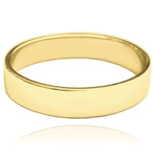 MINET Pozlacený stříbrný snubní prsten vel. 54