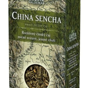 Grešík Čaje 4 světadílů China Sencha zelený čaj 70g