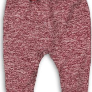 Tepláky dívčí s mašlí, Minoti, BIRDCAGE 12, vínová – 62/68 | 3-6m