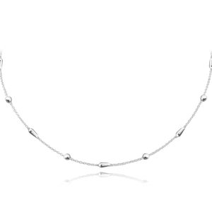 MINET Stříbrný náhrdelník
