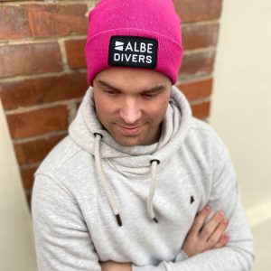 Albe čepice Růžová