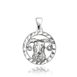 MINET Stříbrný přívěs Zodiac znamení BERAN