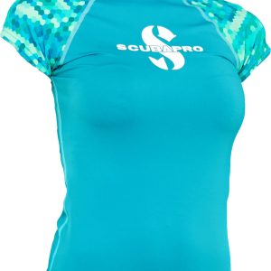 Lycrové Triko Scubapro Rash Guard Caribbean Upf50 Krátký Rukáv Dámské L