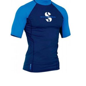 Lycrové Triko Scubapro T-flex Aegean Upf80 Krátký Rukáv Pánské S