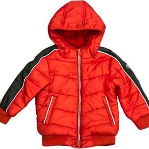 Bunda chlapecká zimní Puffa, Minoti, MONSTER 2, červená – 92/98 | 2/3let