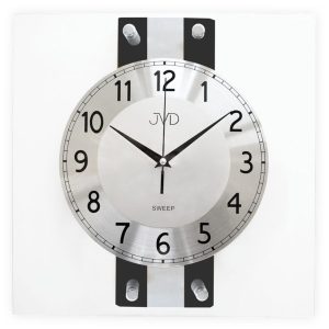JVD NS21051.1 – Nástěnné skleněné hodiny