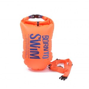 Born To Swim Plovák A Vak Růžová64x30cm