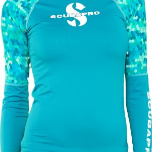 Lycrové Triko Scubapro Rash Guard Caribbean Upf50 Dlouhý Rukáv Dámské L