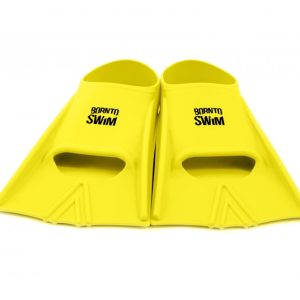 Born To Swim Plavecké Silikonové Ploutve Happy Junior Reflexně žlutá36 – 38