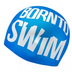 Born To Swim Seamless čepice – Elite černá