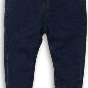 Kalhoty dívčí džínové elastické, Minoti, GANG 15, modrá – 80/86 | 12-18m