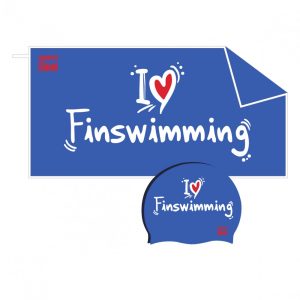 Born To Swim Set I ❤ Finswimming černá