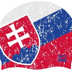 Born To Swim Silikonová čepice Slovensko – Svk Uni Národní Barvy