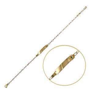 MINET Elegantní zlatý náramek Au 585/1000 1,70g