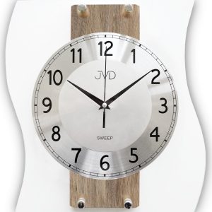 JVD NS21053.3 – Nástěnné skleněné hodiny