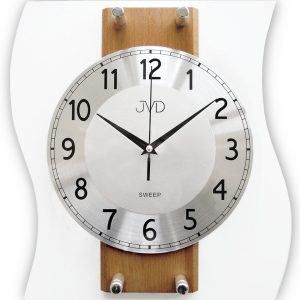 JVD NS21053.4 – Nástěnné skleněné hodiny