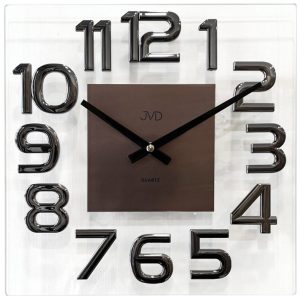JVD HT110.2 – hodiny s výraznými číslicemi a průhledným sklem