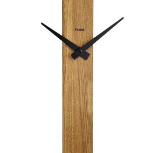 KUBRi 0110 – Dubové hodiny české výroby s minimalistickým designem