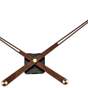 HRD72 – Kompletní hodinový strojek s dlouhými dřevěnými ručkami