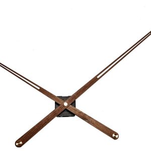 HRD74 – Kompletní hodinový strojek s extra dlouhými dřevěnými ručkami