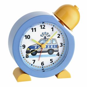 TFA 60.1011.06 – Dětský budík se zvukem policejní sirény