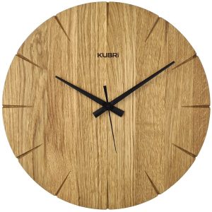 KUBRi 0072RC – Hodiny z masivního dubu řízené signálem