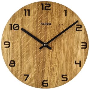 KUBRi 0057A – Dubové hodiny české výroby s výraznými čísly