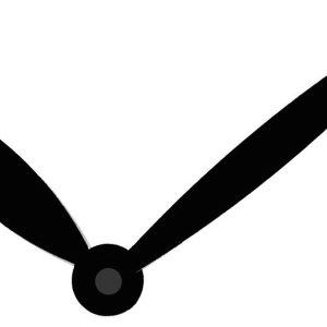 Hodinový strojek s tichým chodem včetně ručiček HRP43