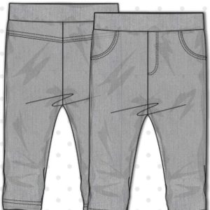 Legíny dívčí, Minoti, JEG 2, šedá – 92/98 | 2/3let