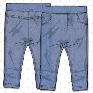 Legíny dívčí, Minoti, JEG 3, modrá – 86/92 | 18-24m