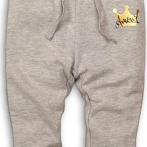 Tepláky dívčí, Minoti, GJOG 1, šedá – 86/92 | 18-24m